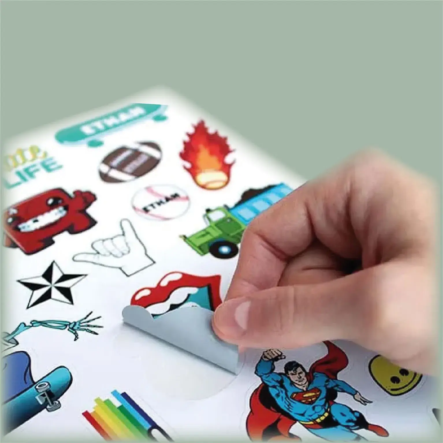Stickers And Labels sample 4